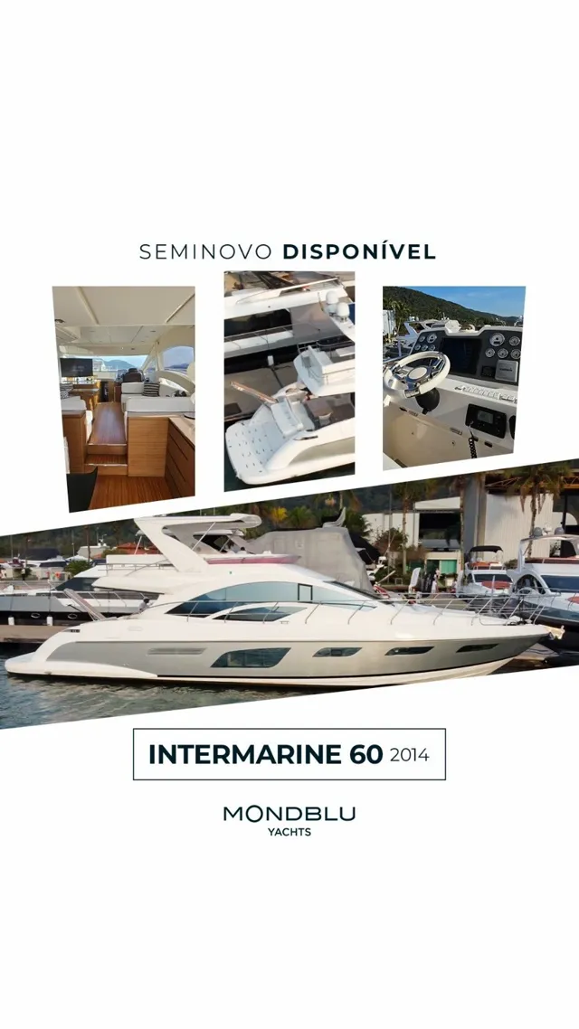 ✅ DISPONÍVEL PARA VENDA ✅

INTERMARINE 60 2014

🔗Mais informações consulte nossos especialistas via direct.