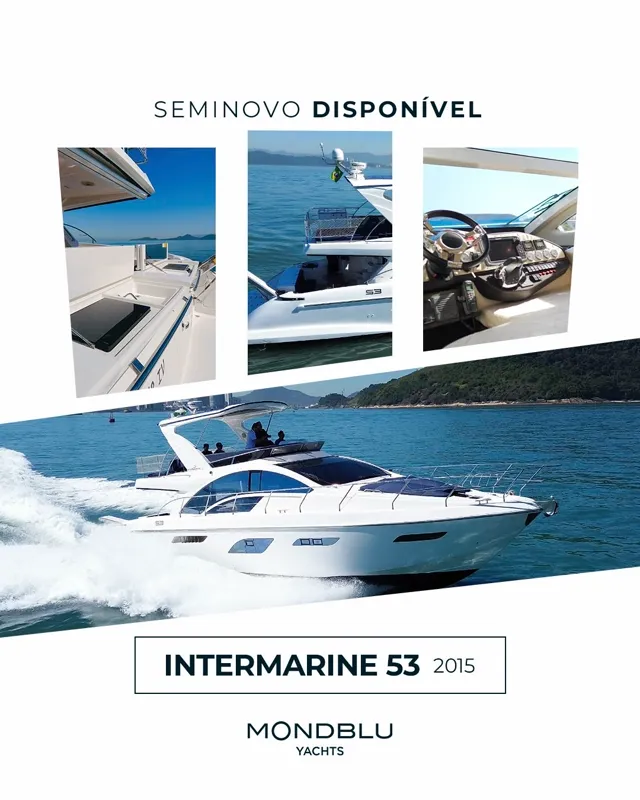 ✅ DISPONÍVEL PARA VENDA ✅

Intermarine 53 • 2015

Um clássico da Intermarine que une elegância, conforto e excelente...
